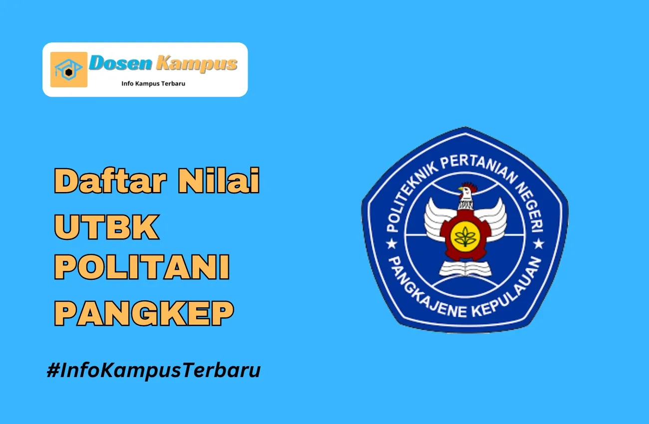 Nilai UTBK POLITANI PANGKEP Lolos SNBT Terbaru