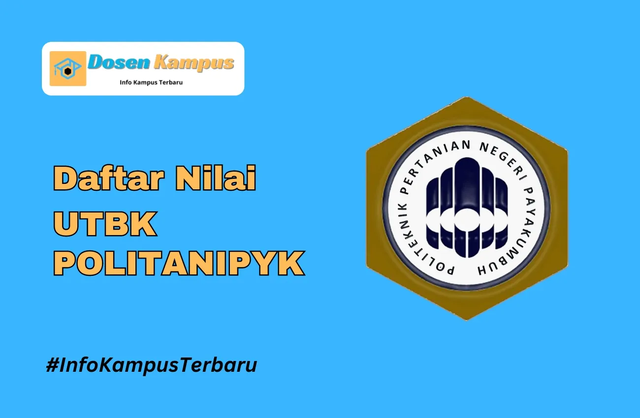 Nilai UTBK POLITANIPYK Lolos SNBT Terbaru