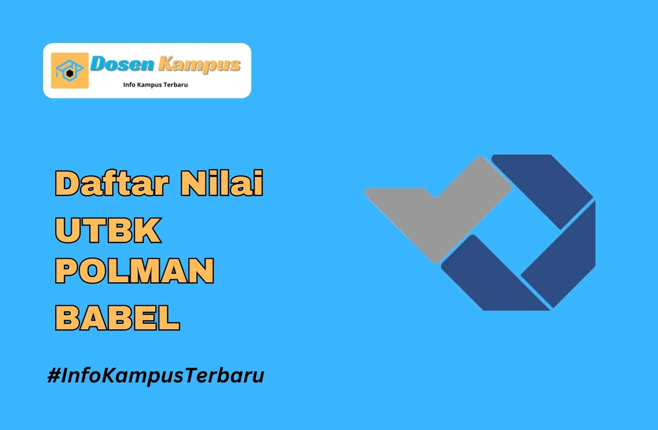 Nilai UTBK POLMAN BABEL Lolos SNBT Terbaru