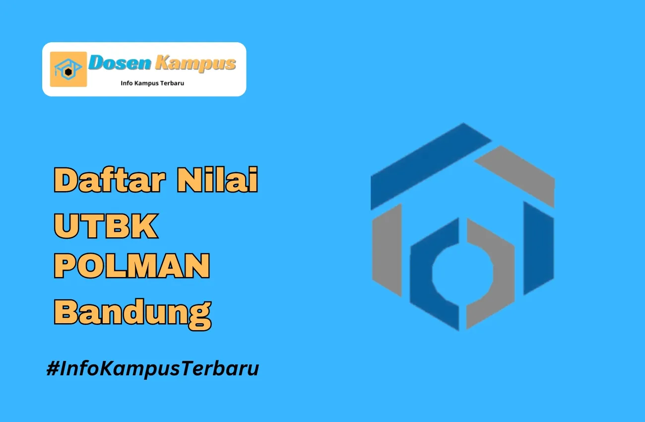 Nilai UTBK POLMAN Bandung Lolos SNBT Terbaru