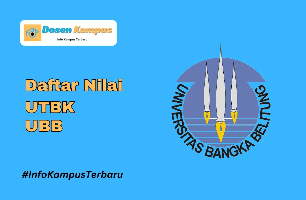 Nilai UTBK UBB Lolos SNBT Terbaru