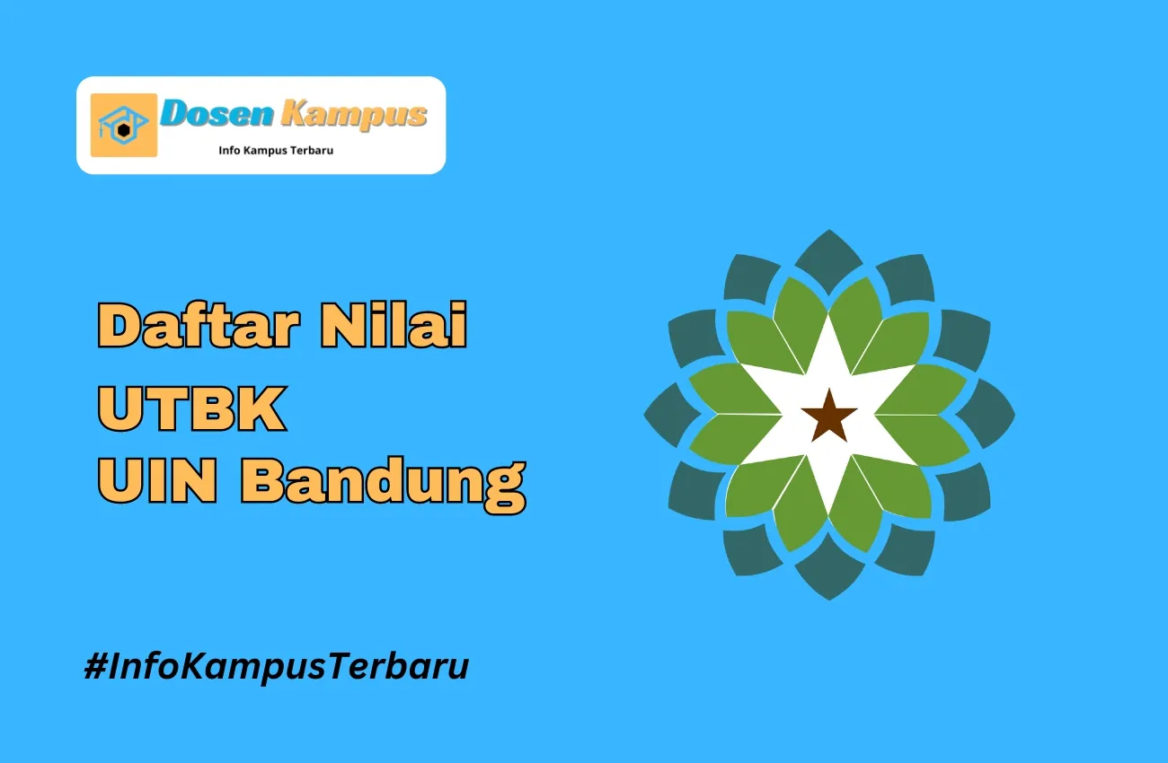 Nilai UTBK UIN Bandung Lolos SNBT Terbaru