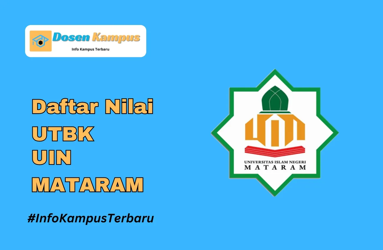 Nilai UTBK UIN MATARAM Lolos SNBT Terbaru