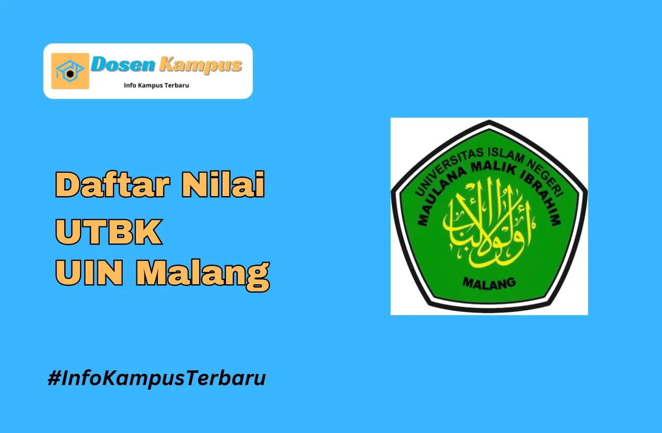 Nilai UTBK UIN Malang Lolos SNBT Terbaru