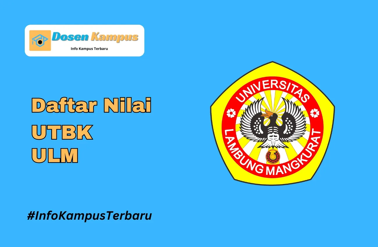 Nilai UTBK ULM Lolos SNBT Terbaru