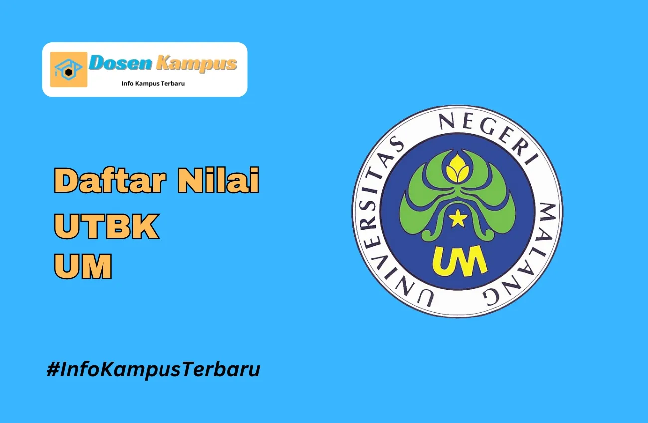 Nilai UTBK UM Lolos SNBT Terbaru