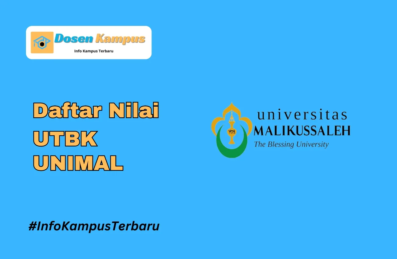 Nilai UTBK UNIMAL Lolos SNBT Terbaru