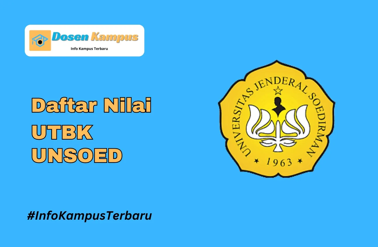 Nilai UTBK UNSOED Lolos SNBT Terbaru