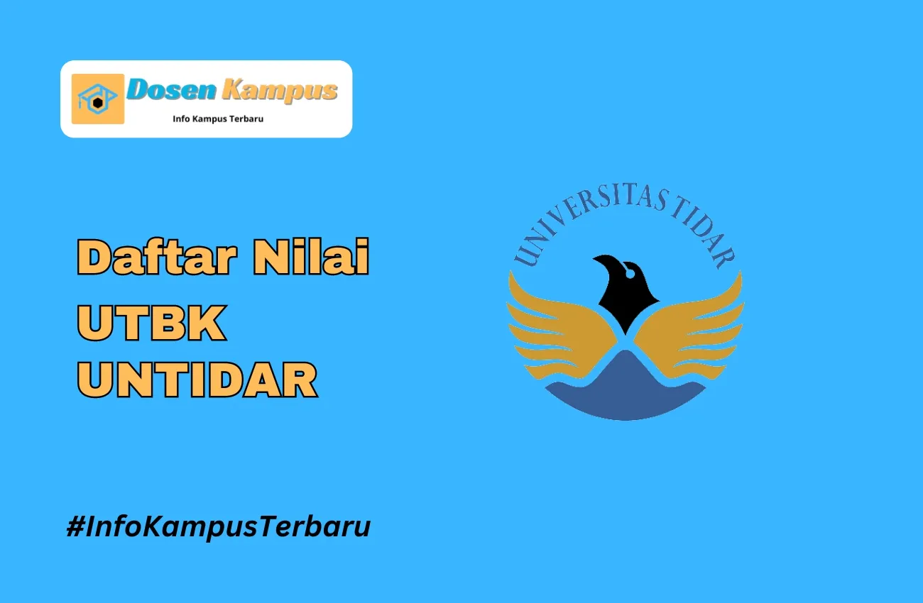 Nilai UTBK UNTIDAR Lolos SNBT Terbaru