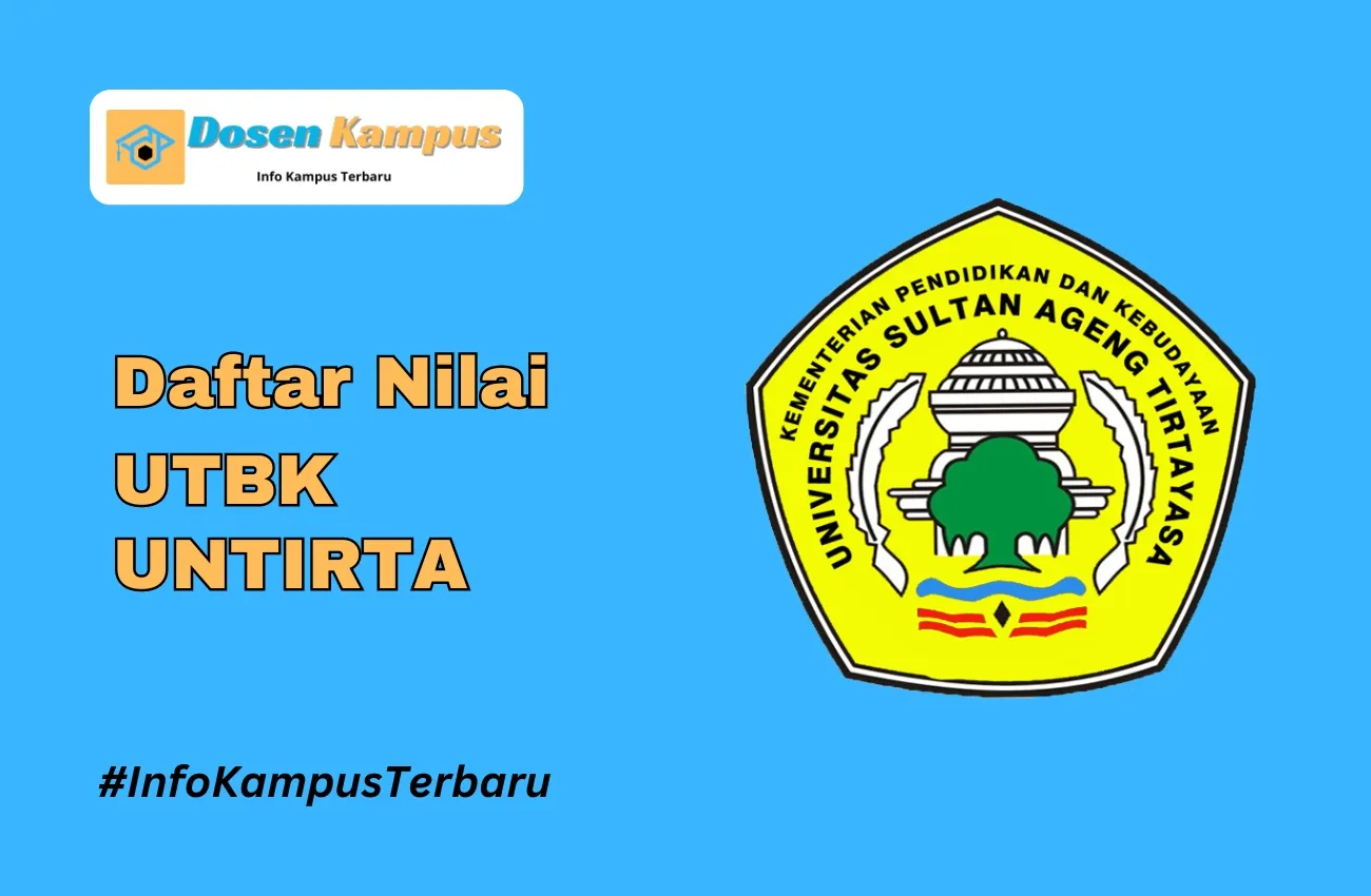 Nilai UTBK UNTIRTA Lolos SNBT Terbaru