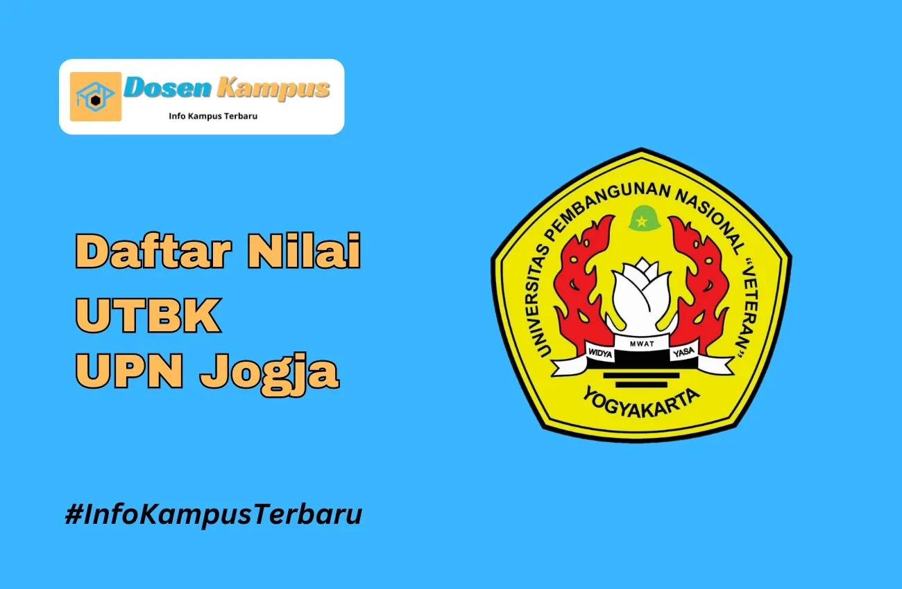 Nilai UTBK UPN Jogja Lolos SNBT Terbaru