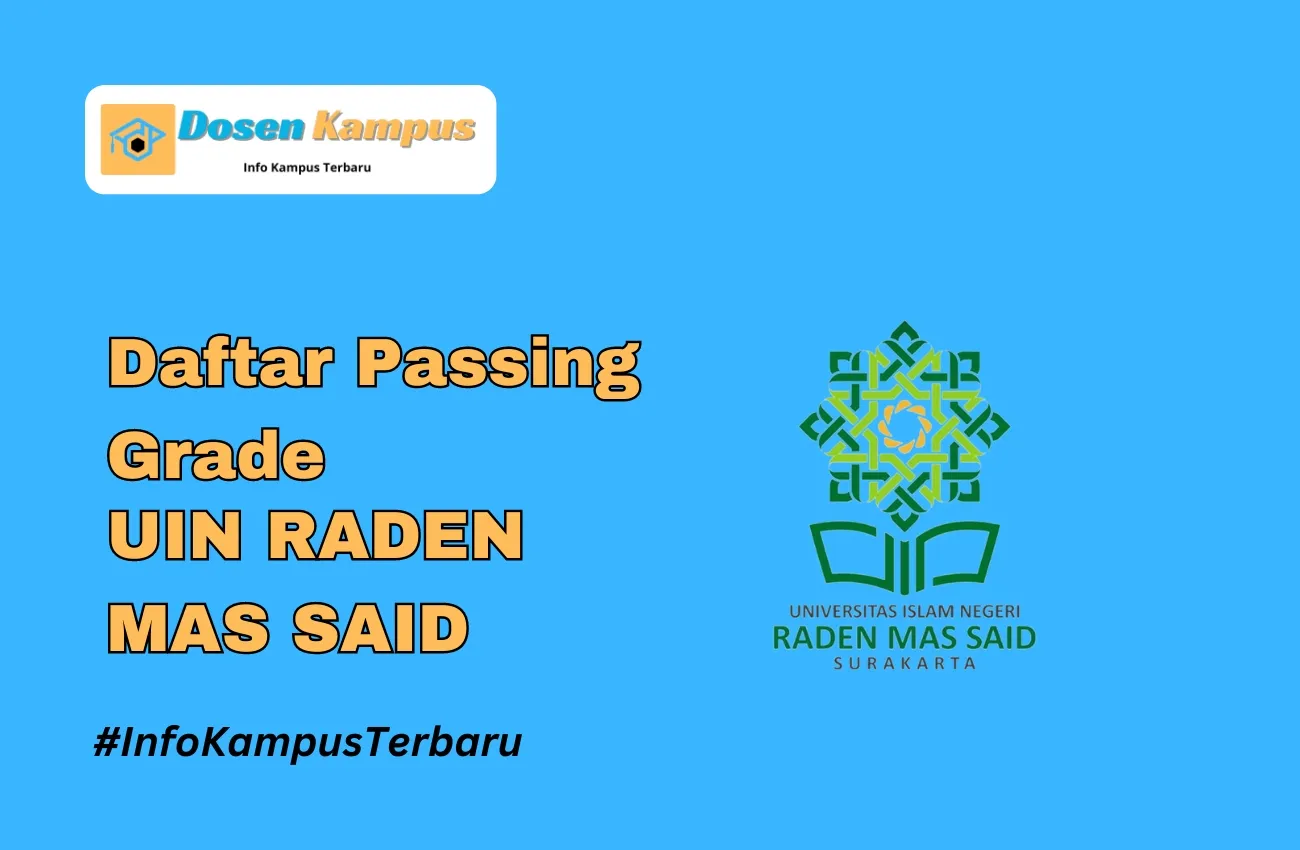 Passing Grade UIN RADEN MAS SAID SNBT & SNBP Terbaru