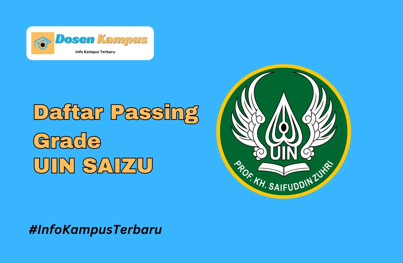 Passing Grade UIN SAIZU SNBT Dan SNBP Terbaru 2024