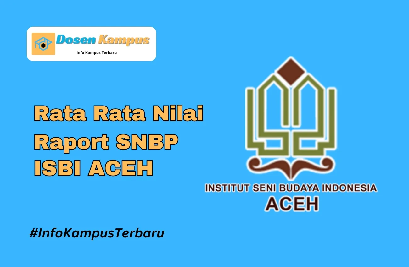 Rata Rata Nilai Raport SNBP ISBI ACEH