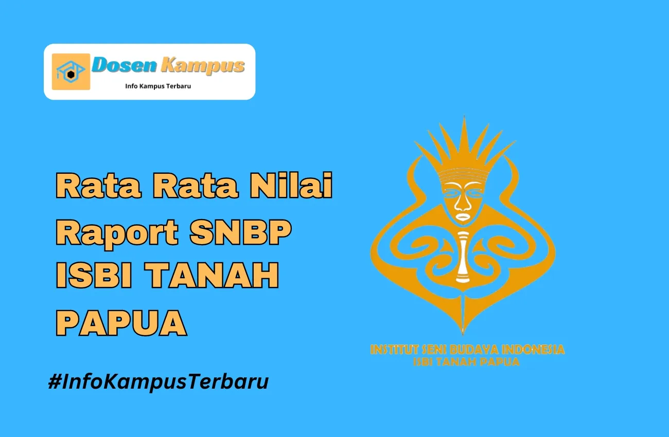 Rata Rata Nilai Raport SNBP ISBI TANAH PAPUA