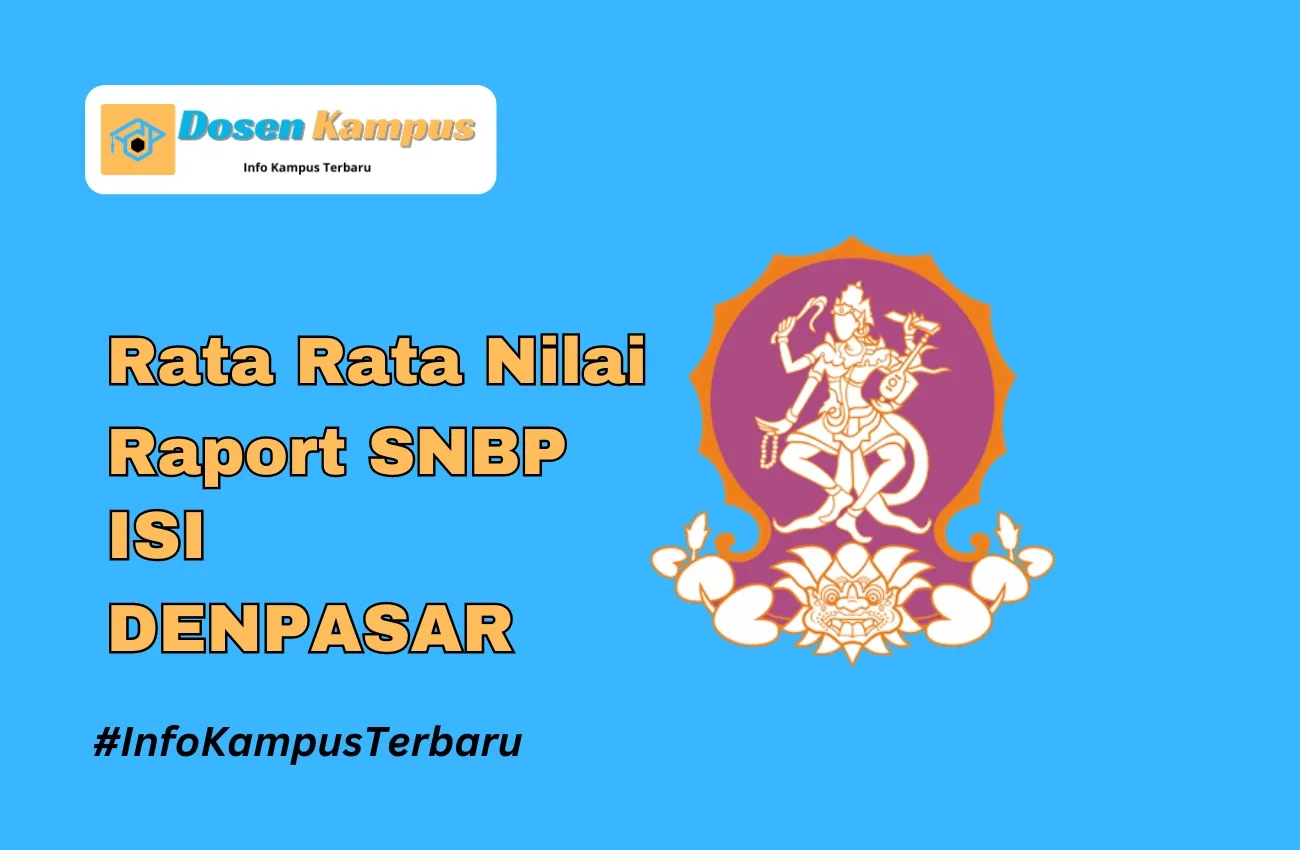 Rata Rata Nilai Raport SNBP ISI DENPASAR