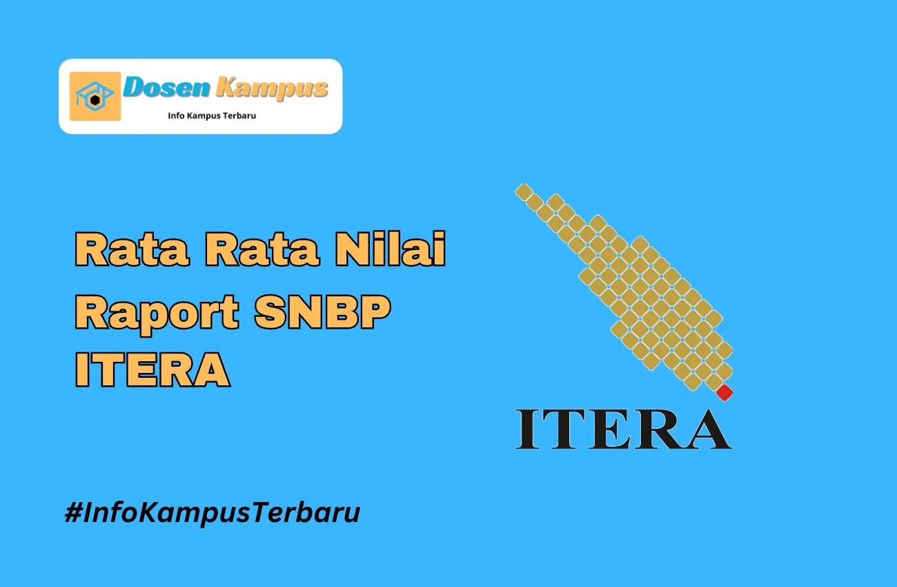 Rata Rata Nilai Raport SNBP ITERA