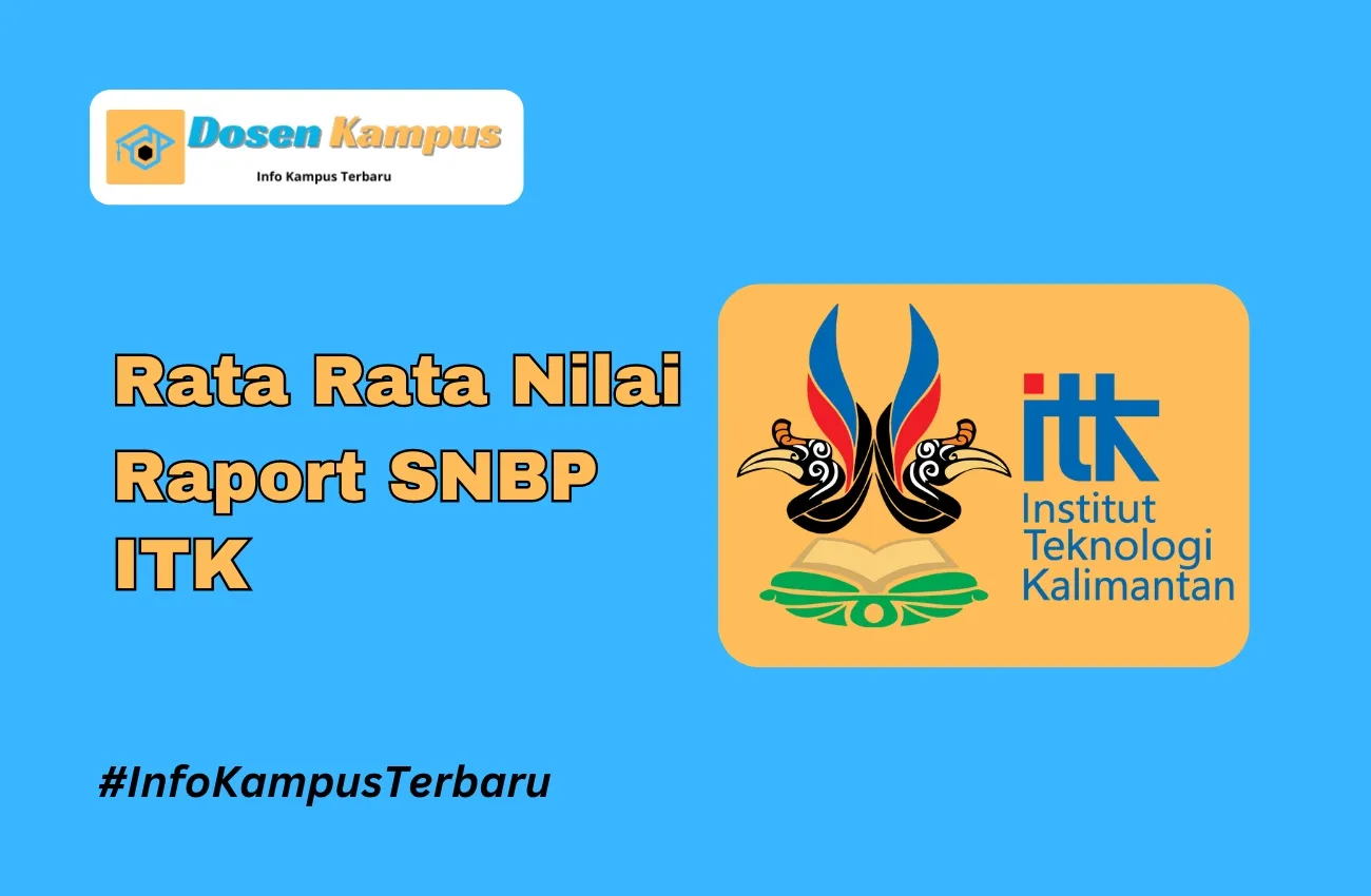 Rata Rata Nilai Raport SNBP ITK