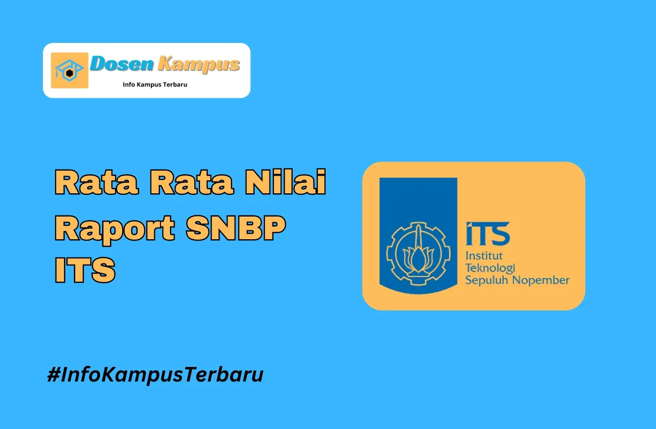 Rata Rata Nilai Raport SNBP ITS