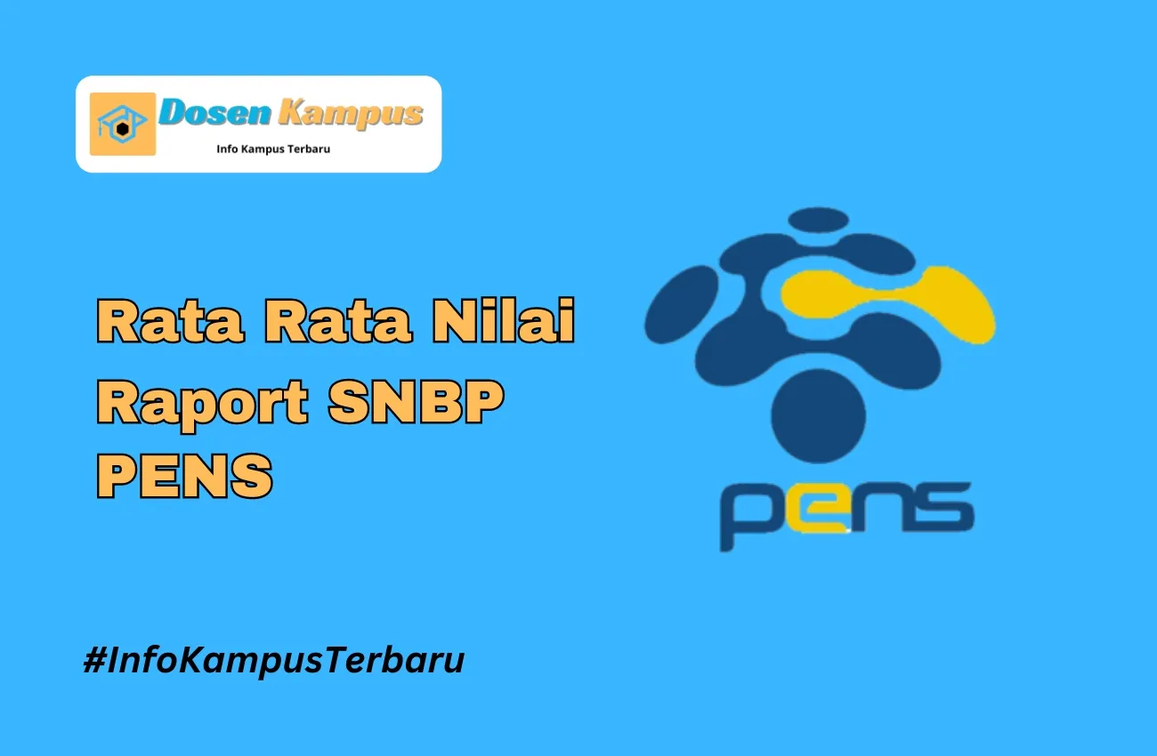 Rata Rata Nilai Raport SNBP PENS