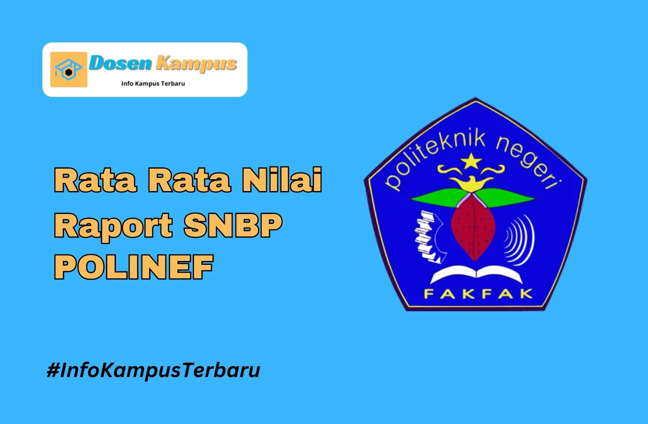 Rata Rata Nilai Raport SNBP POLINEF