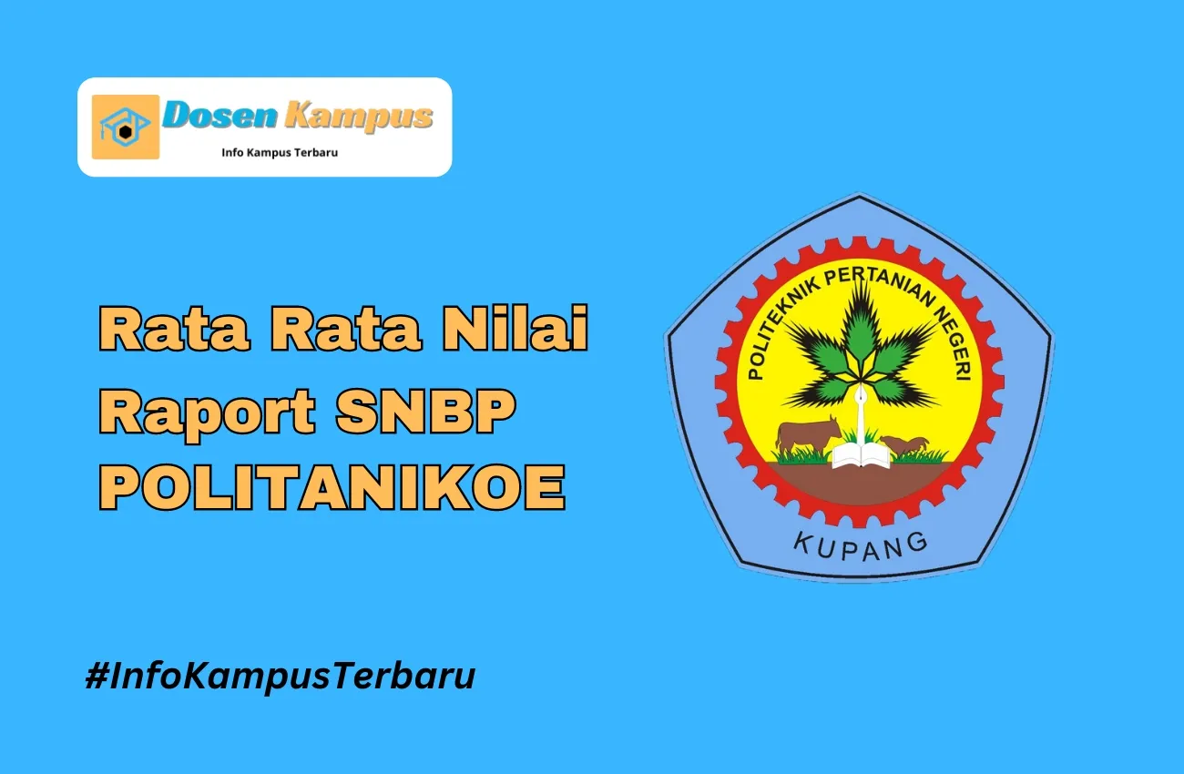 Rata Rata Nilai Raport SNBP POLITANIKOE