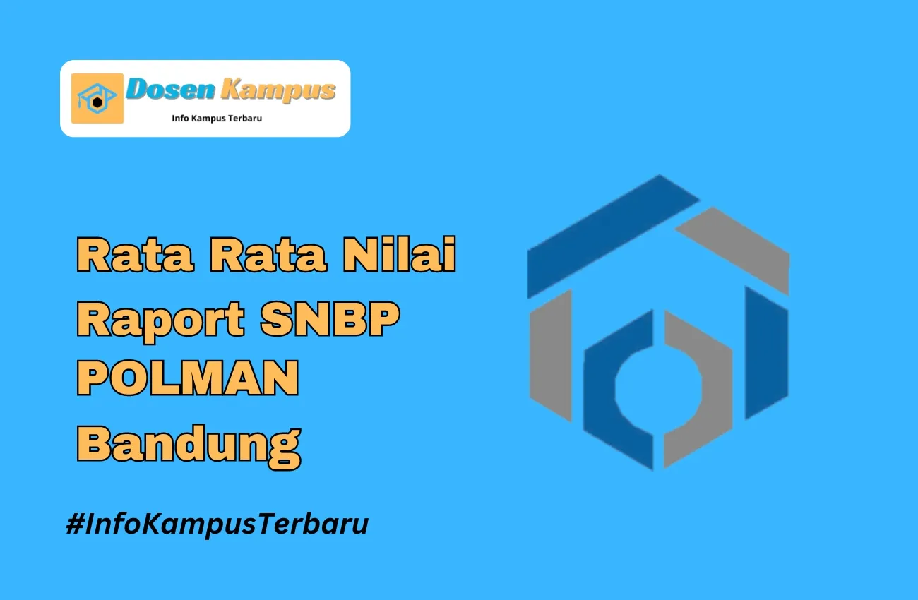 Rata Rata Nilai Raport SNBP POLMAN Bandung