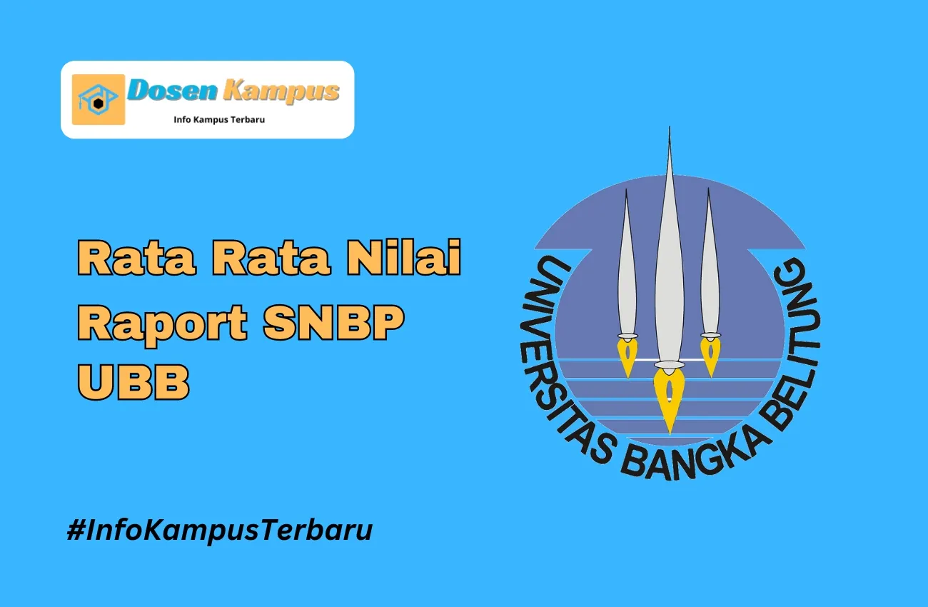 Rata Rata Nilai Raport SNBP UBB