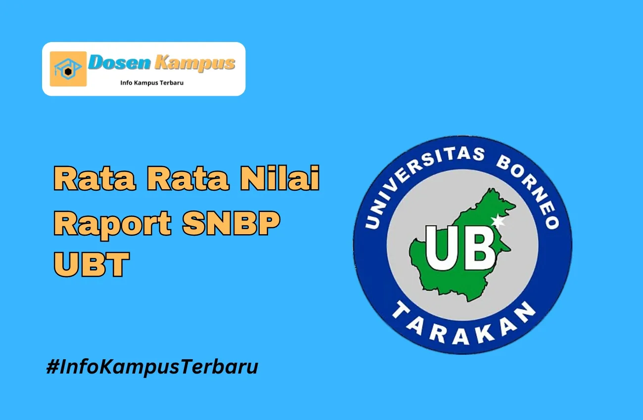 Rata Rata Nilai Raport SNBP UBT