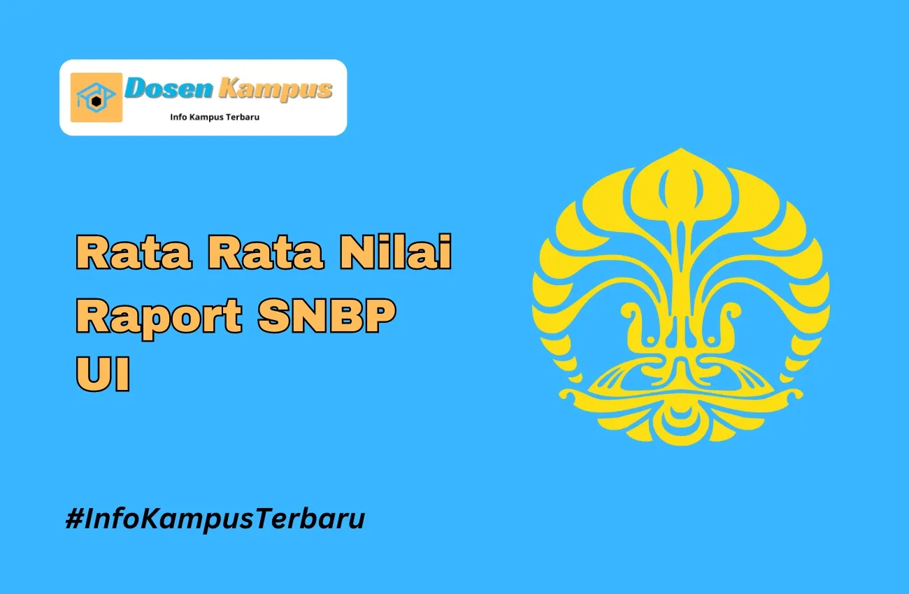 Rata Rata Nilai Raport SNBP UI