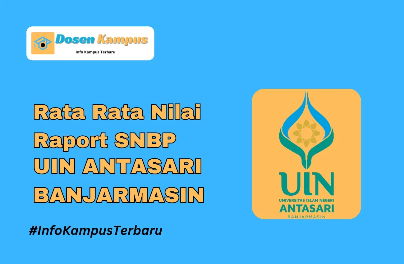 Rata Rata Nilai Raport SNBP UIN ANTASARI BANJARMASIN