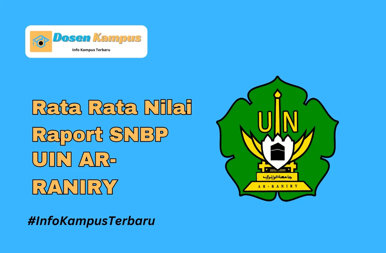 Rata Rata Nilai Raport SNBP UIN AR-RANIRY