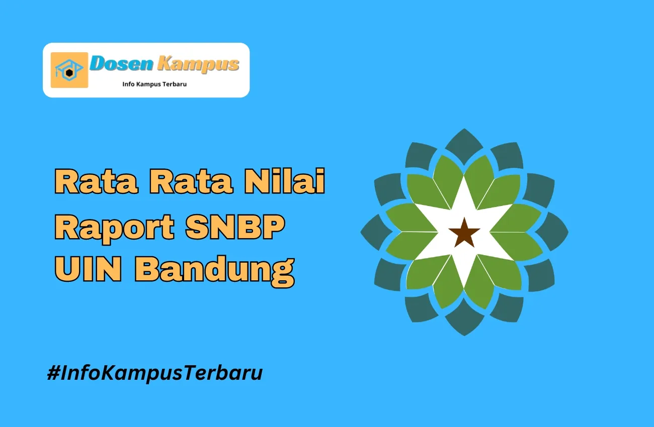 Rata Rata Nilai Raport SNBP UIN Bandung