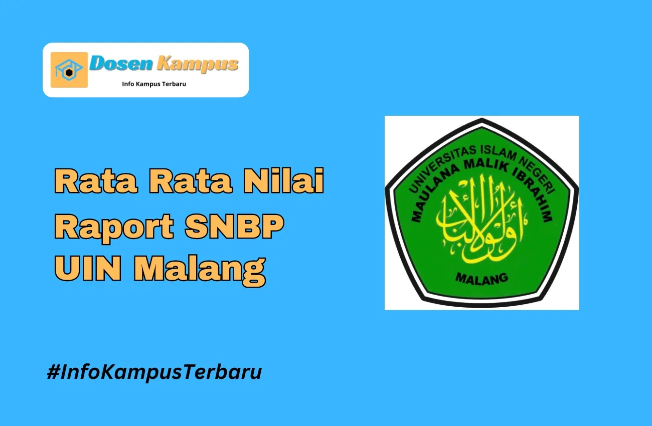 Rata Rata Nilai Raport SNBP UIN Malang