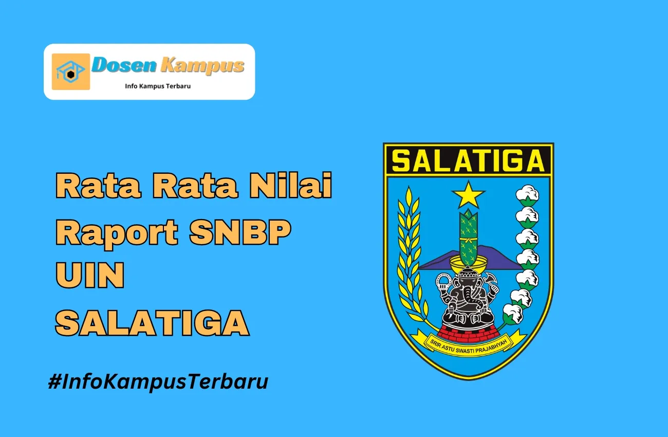 Rata Rata Nilai Raport SNBP UIN SALATIGA