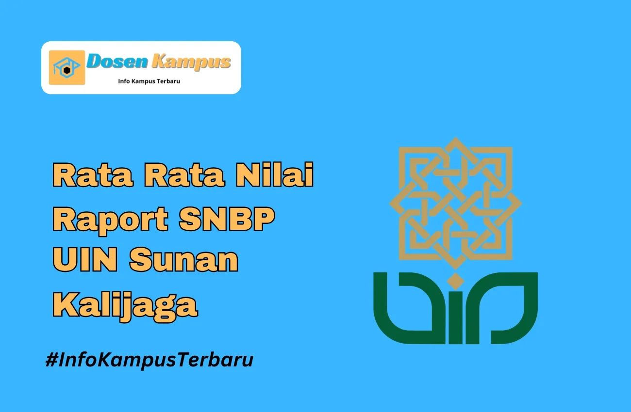 Rata Rata Nilai Raport SNBP UIN Sunan Kalijaga (Yogyakarta)