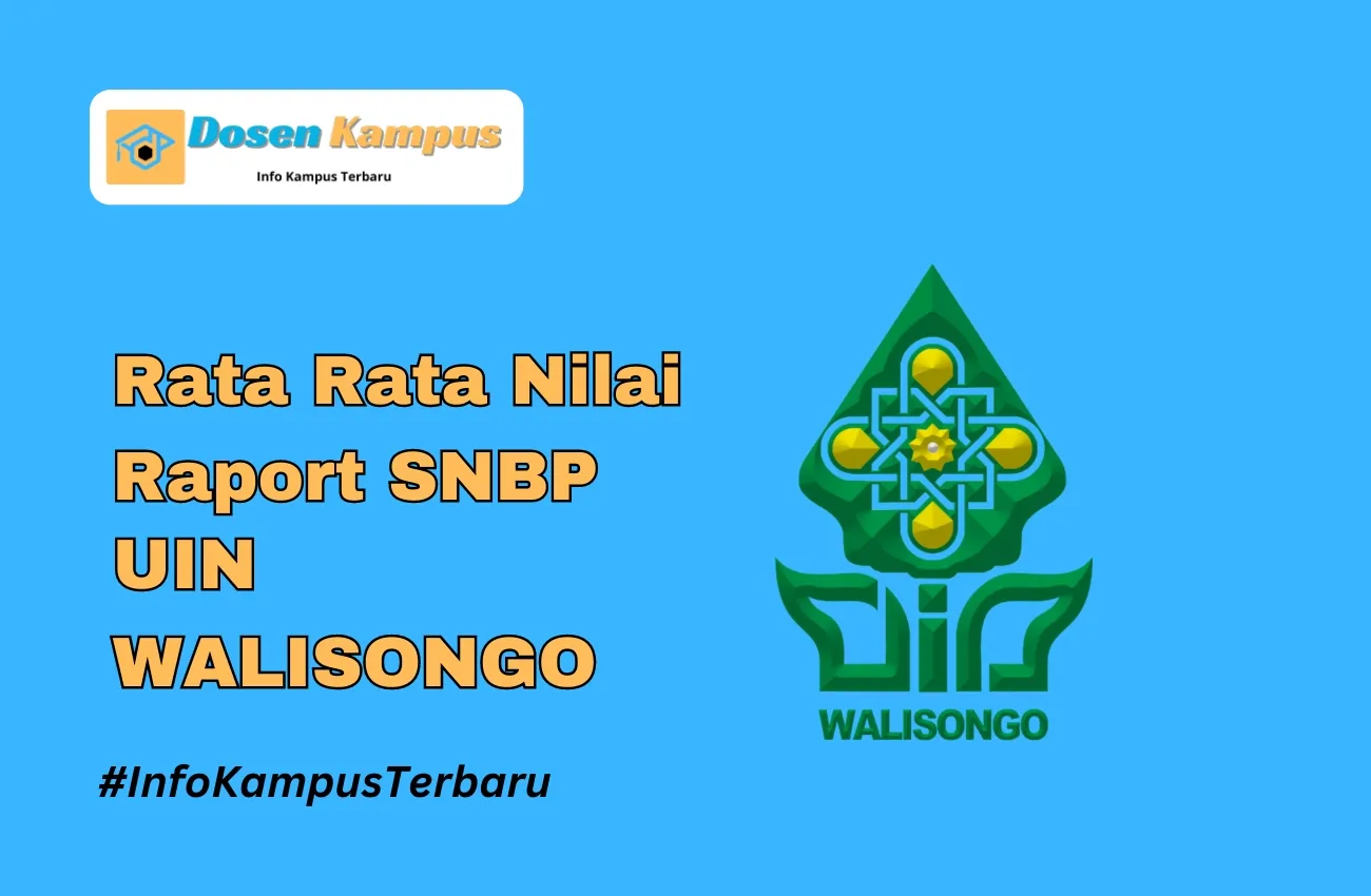 Rata Rata Nilai Raport SNBP UIN WALISONGO