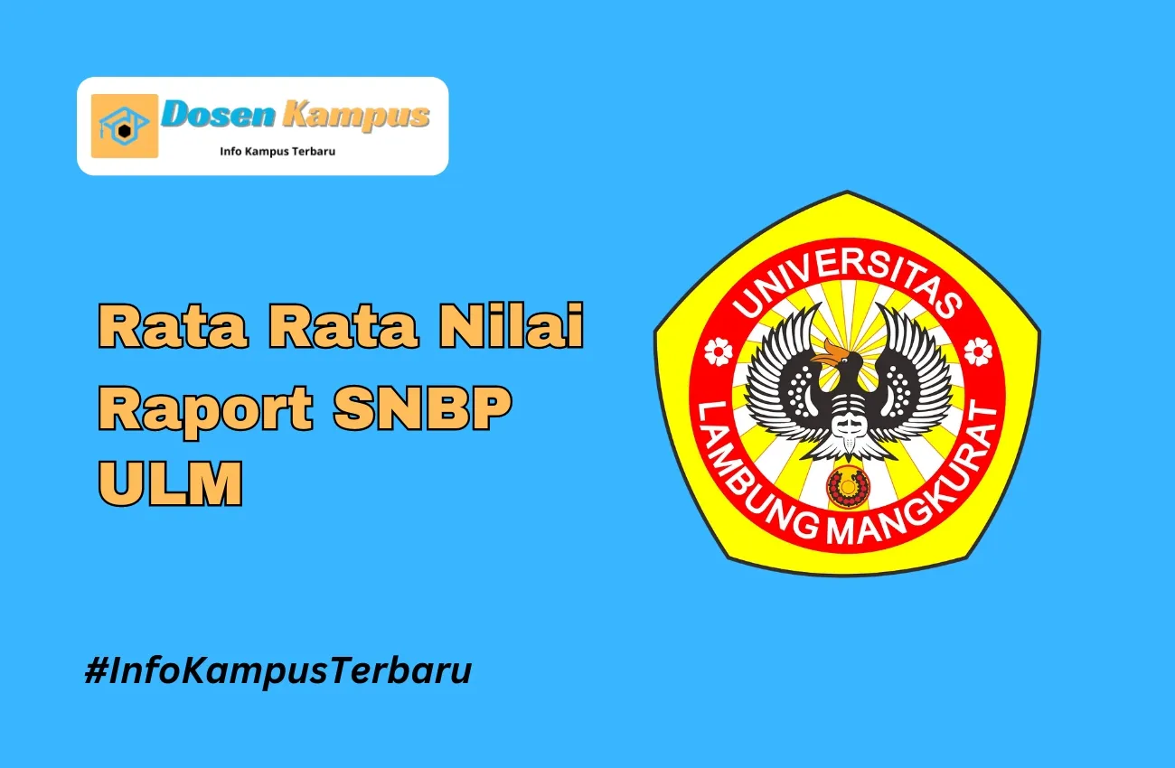 Rata Rata Nilai Raport SNBP ULM