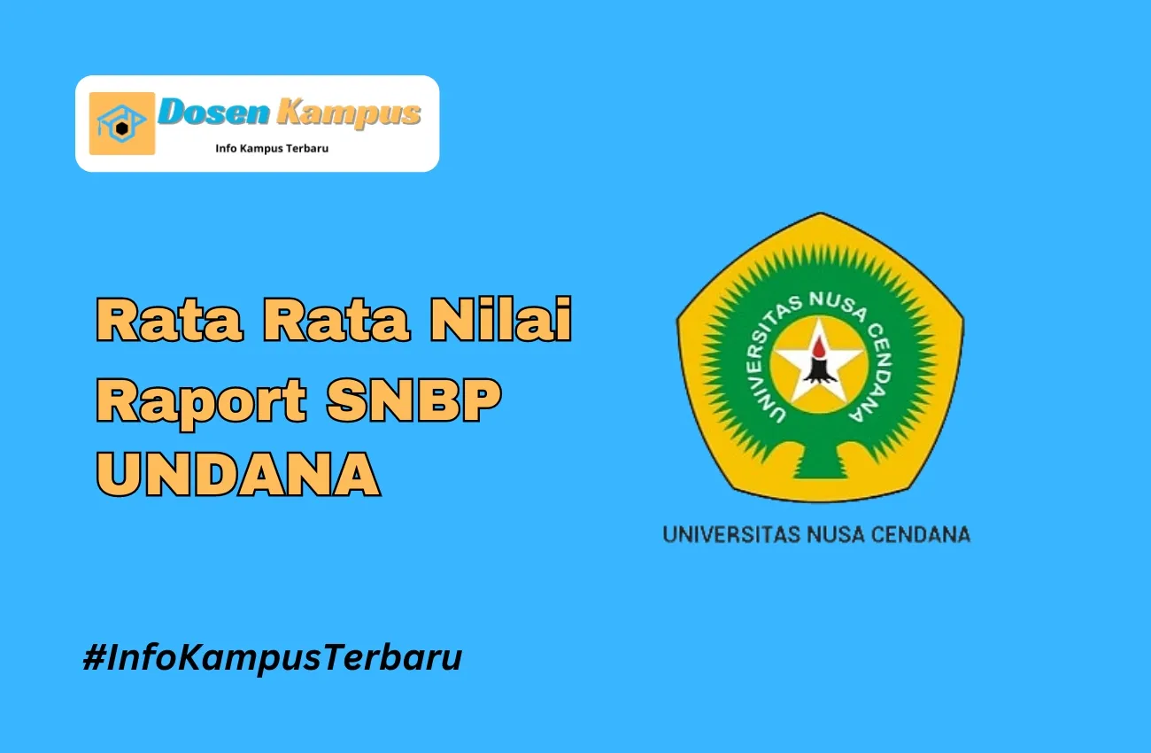 Rata Rata Nilai Raport SNBP UNDANA