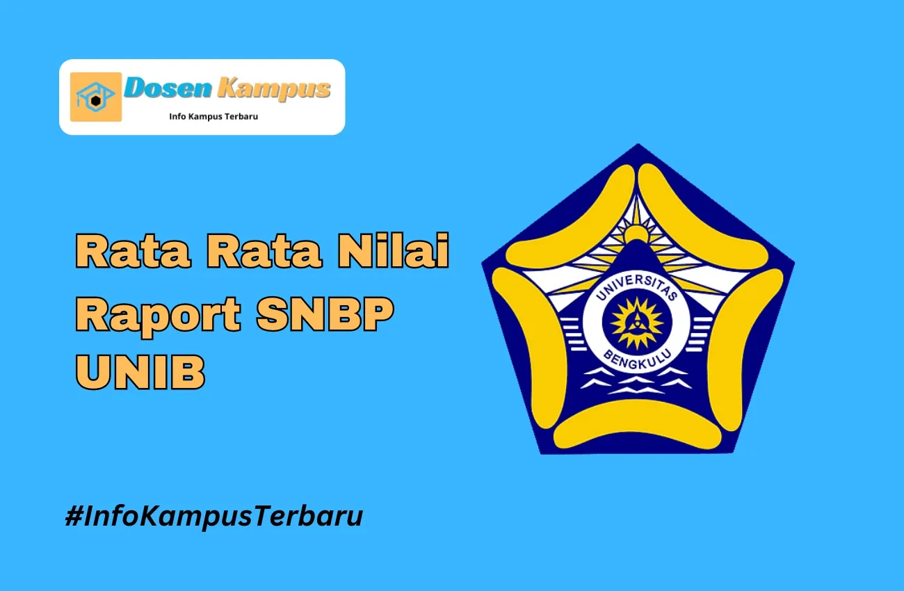 Rata Rata Nilai Raport SNBP UNIB