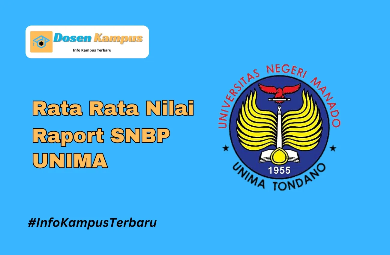 Rata Rata Nilai Raport SNBP UNIMA