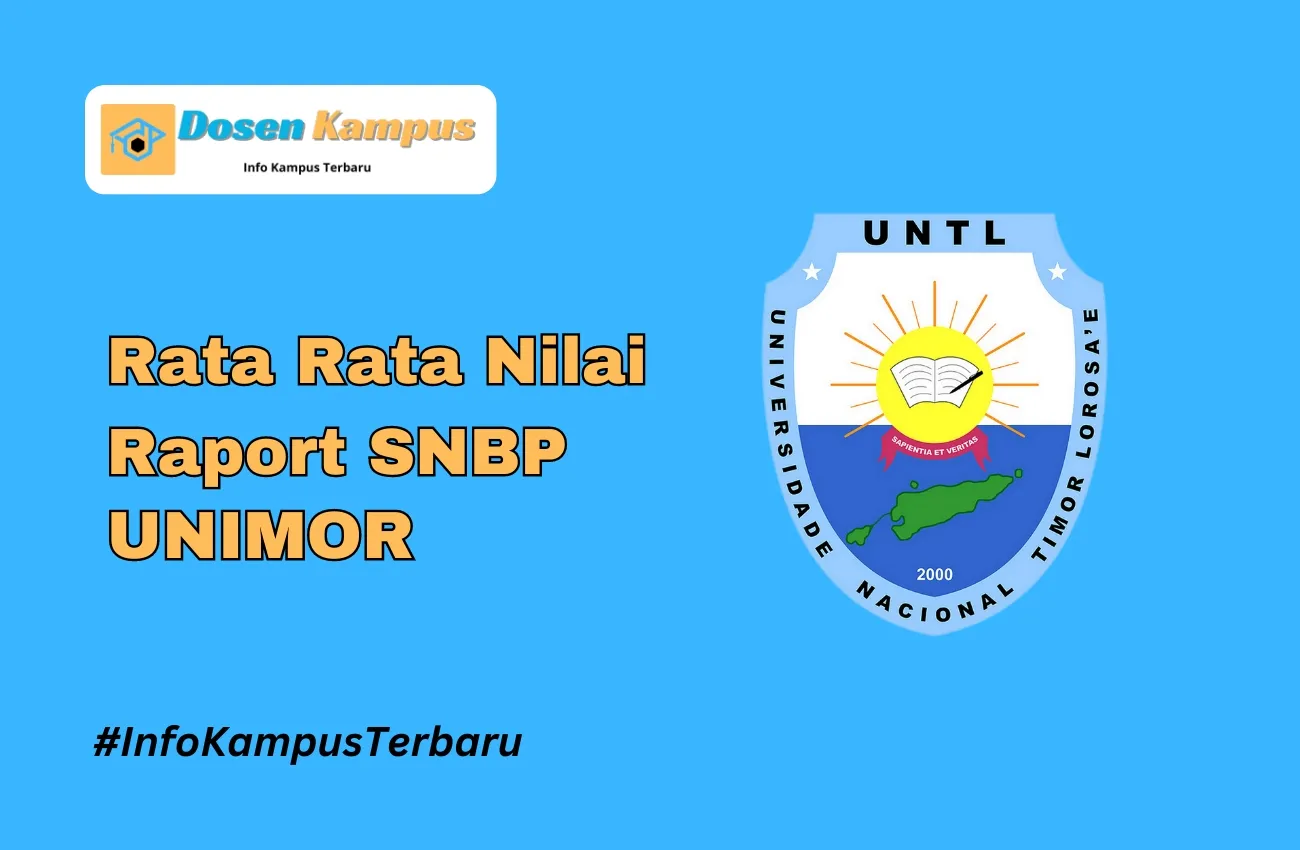 Rata Rata Nilai Raport SNBP UNIMOR