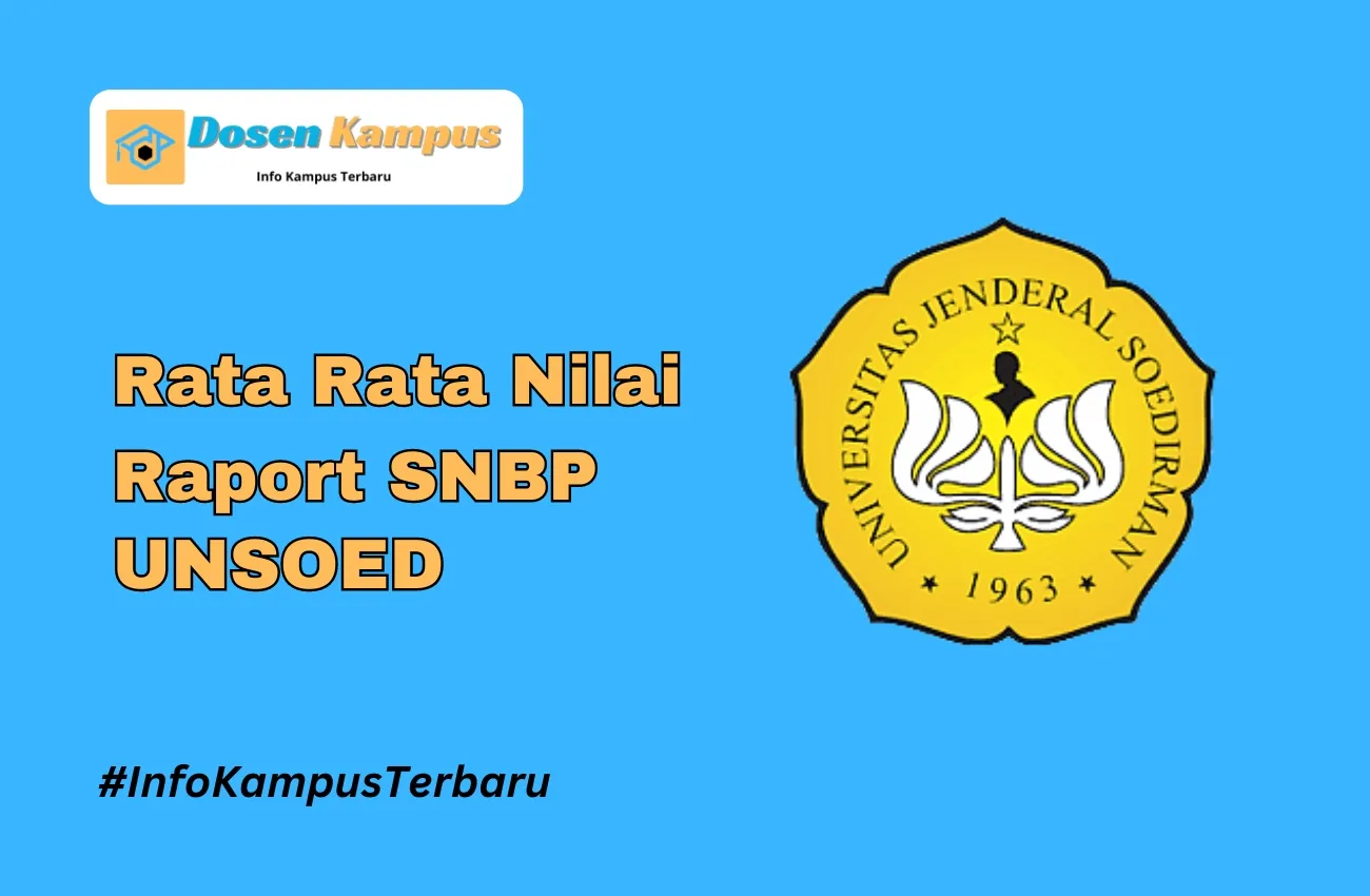 Rata Rata Nilai Raport SNBP UNSOED