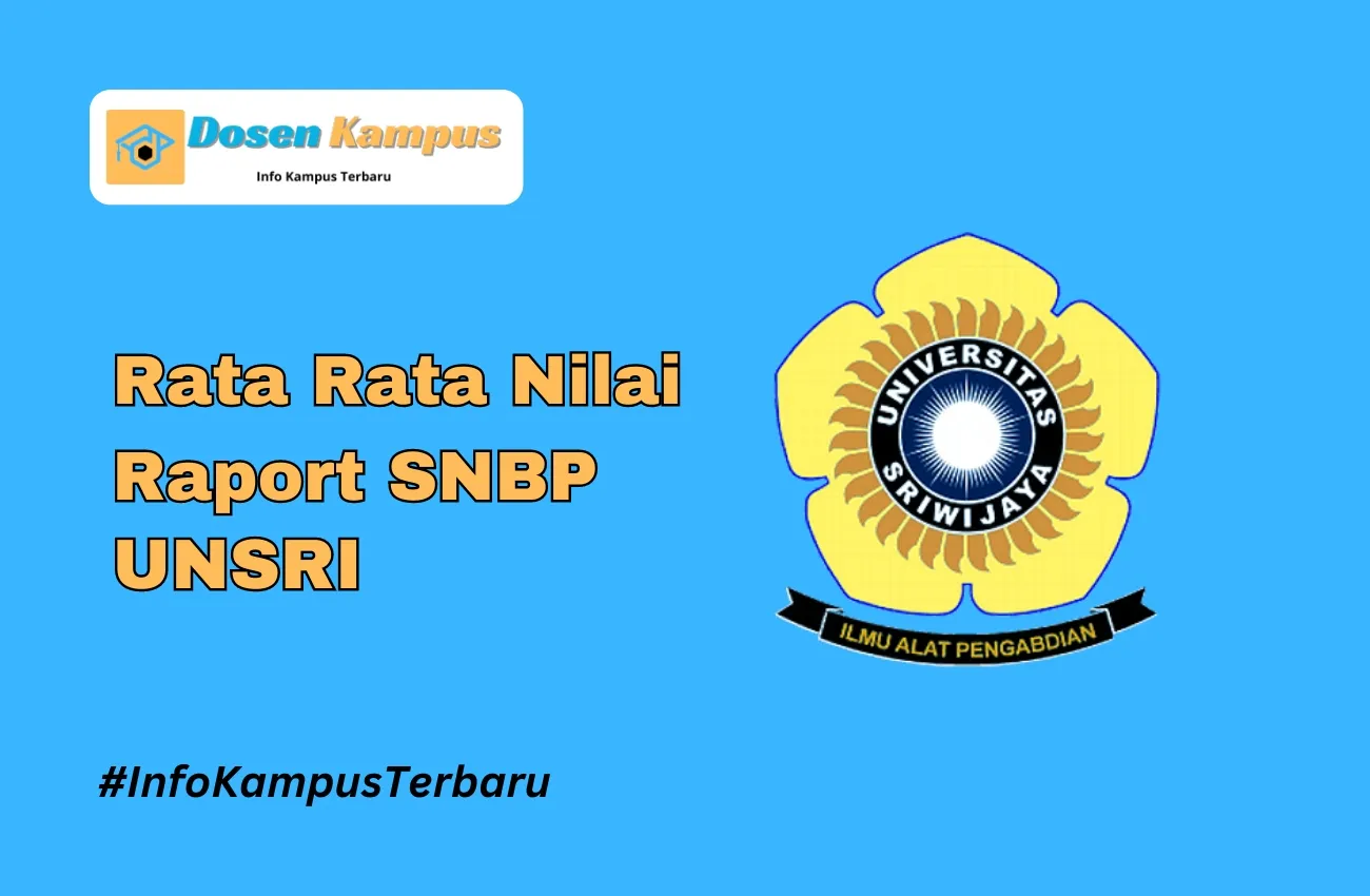 Rata Rata Nilai Raport SNBP UNSRI