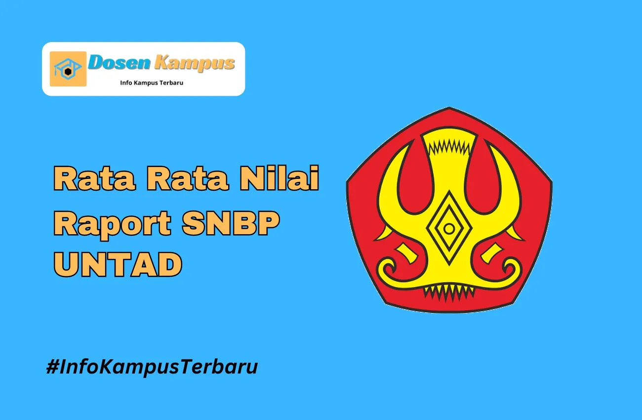 Rata Rata Nilai Raport SNBP UNTAD