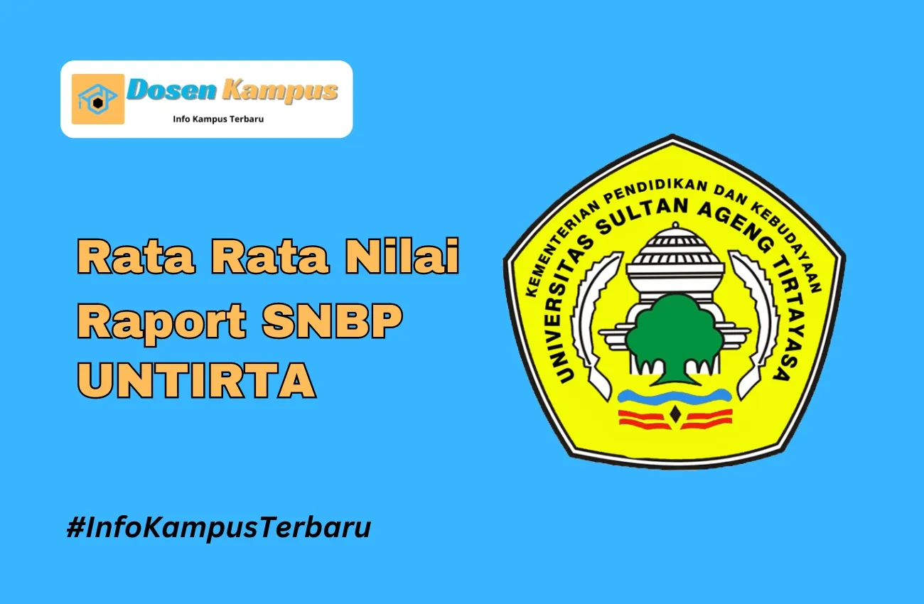 Rata Rata Nilai Raport SNBP UNTIRTA