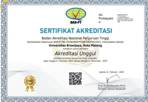 Akreditasi UB