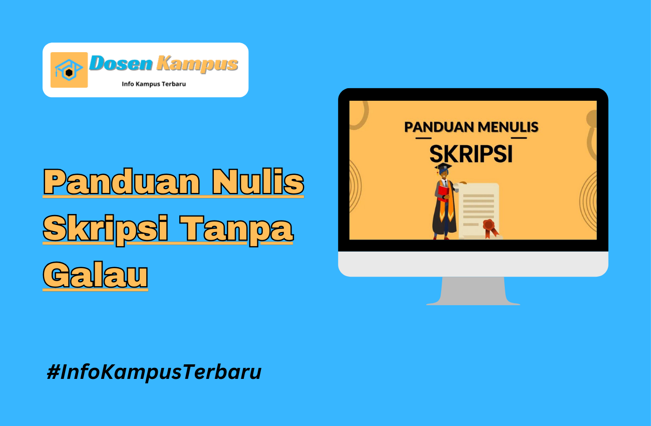 Panduan Nulis Skripsi Tanpa Galau